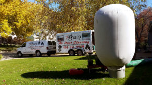 Sharp Carpet & Air Cleaning Truck